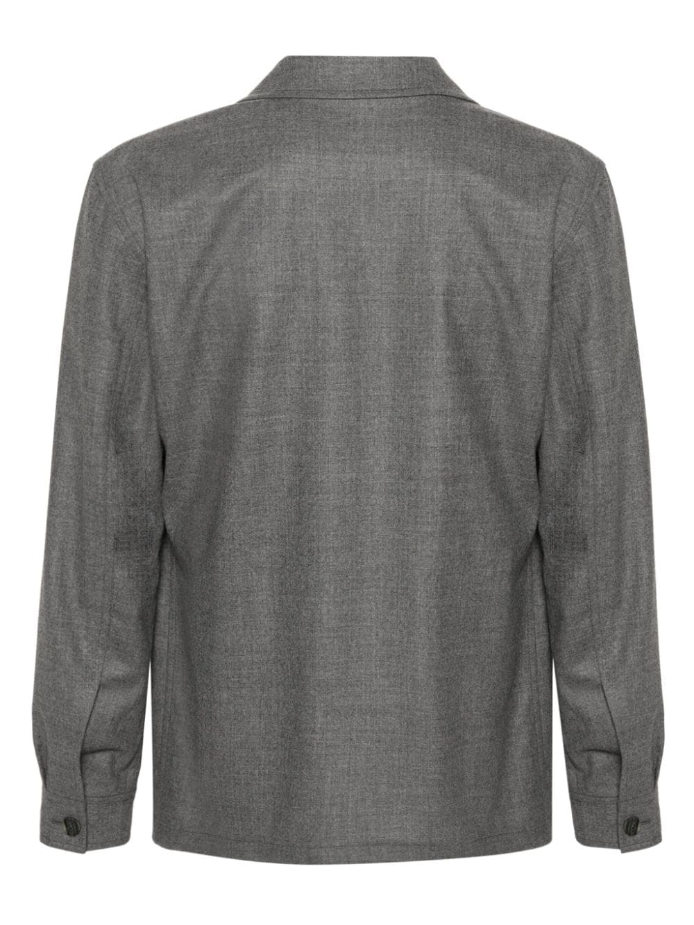 Shop Tagliatore Virgin-wool-blend Suit In Grey