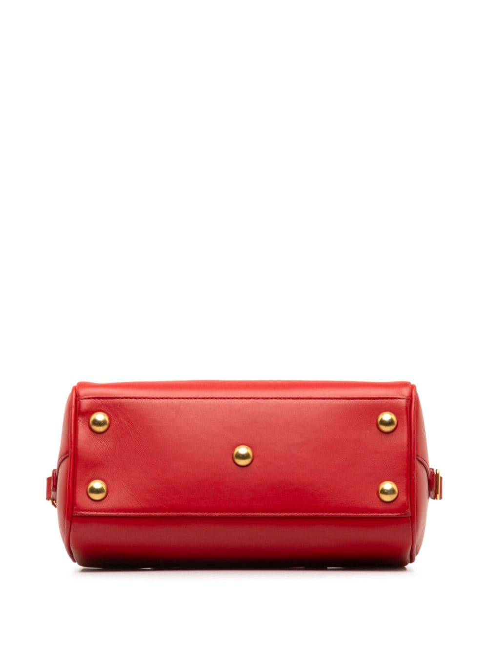 Pre-owned Saint Laurent 2014 Classic Baby Two-way Handbag In 红色