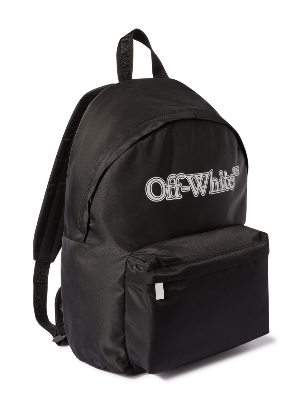 OFF-WHITE BOOKISH LOGO-PRINT BACKPACK 