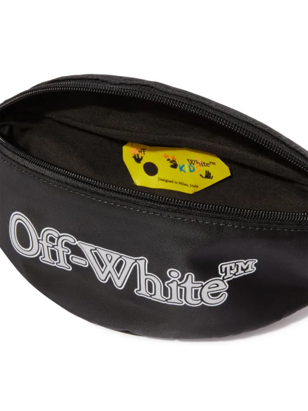 Off White Kids Bookish Belt Bag Black FARFETCH AO