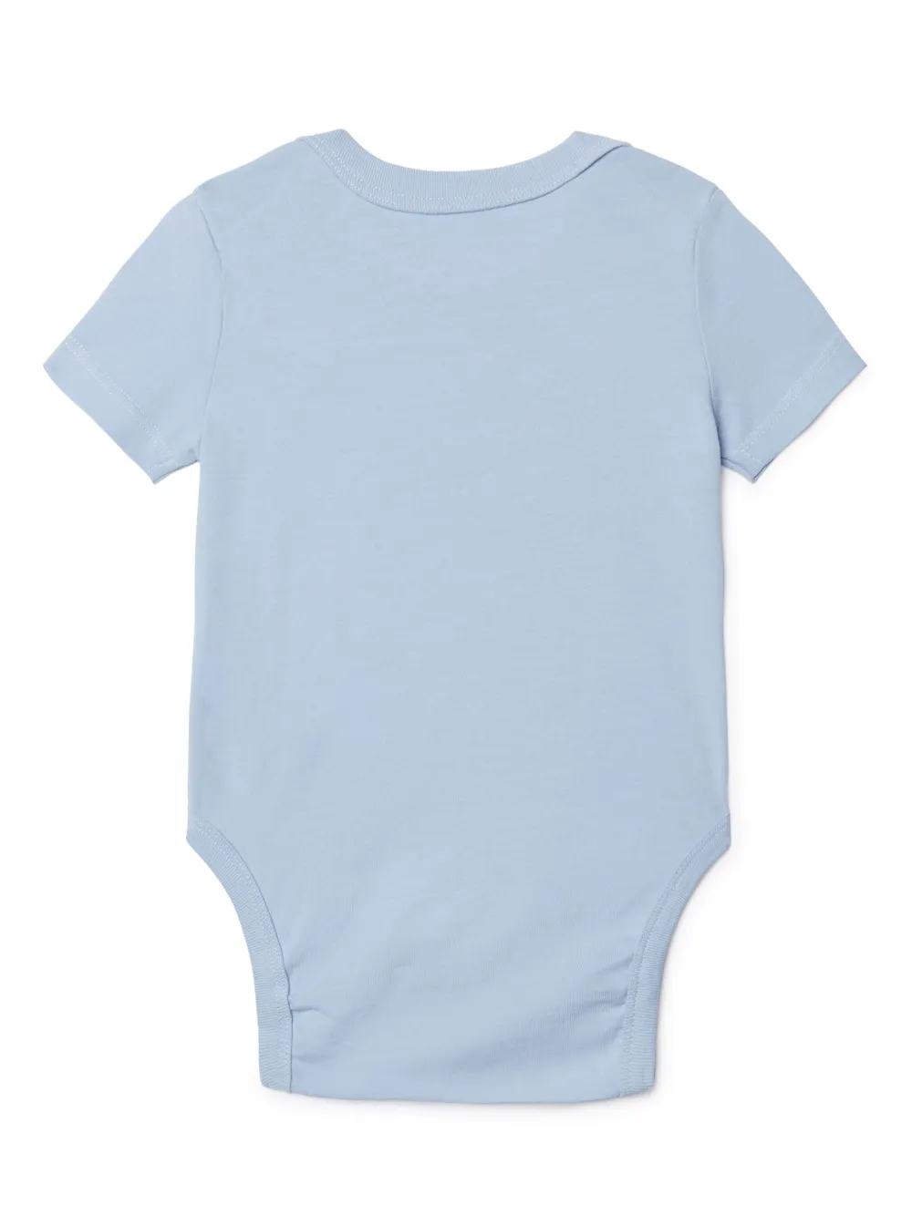 Off-White Kids Drie Bookish Flowers katoenen rompers Blauw