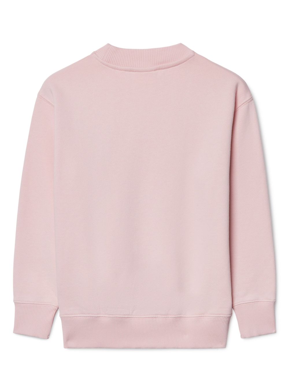 Off-White Kids Bookish Flowers cotton sweatshirt - Pink