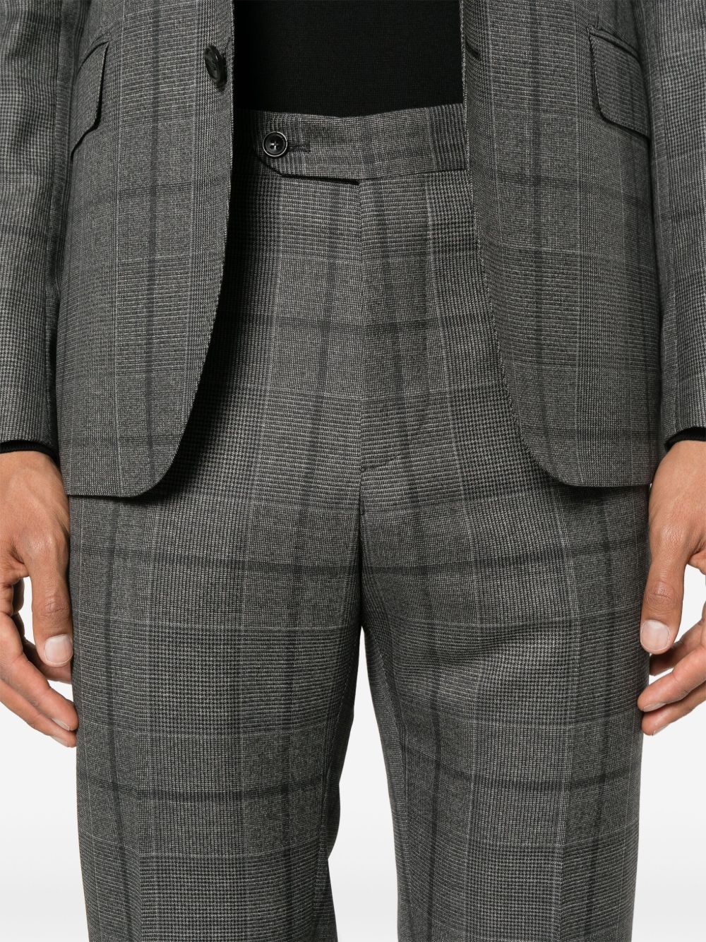 Tagliatore plaid-check pattern suit Men