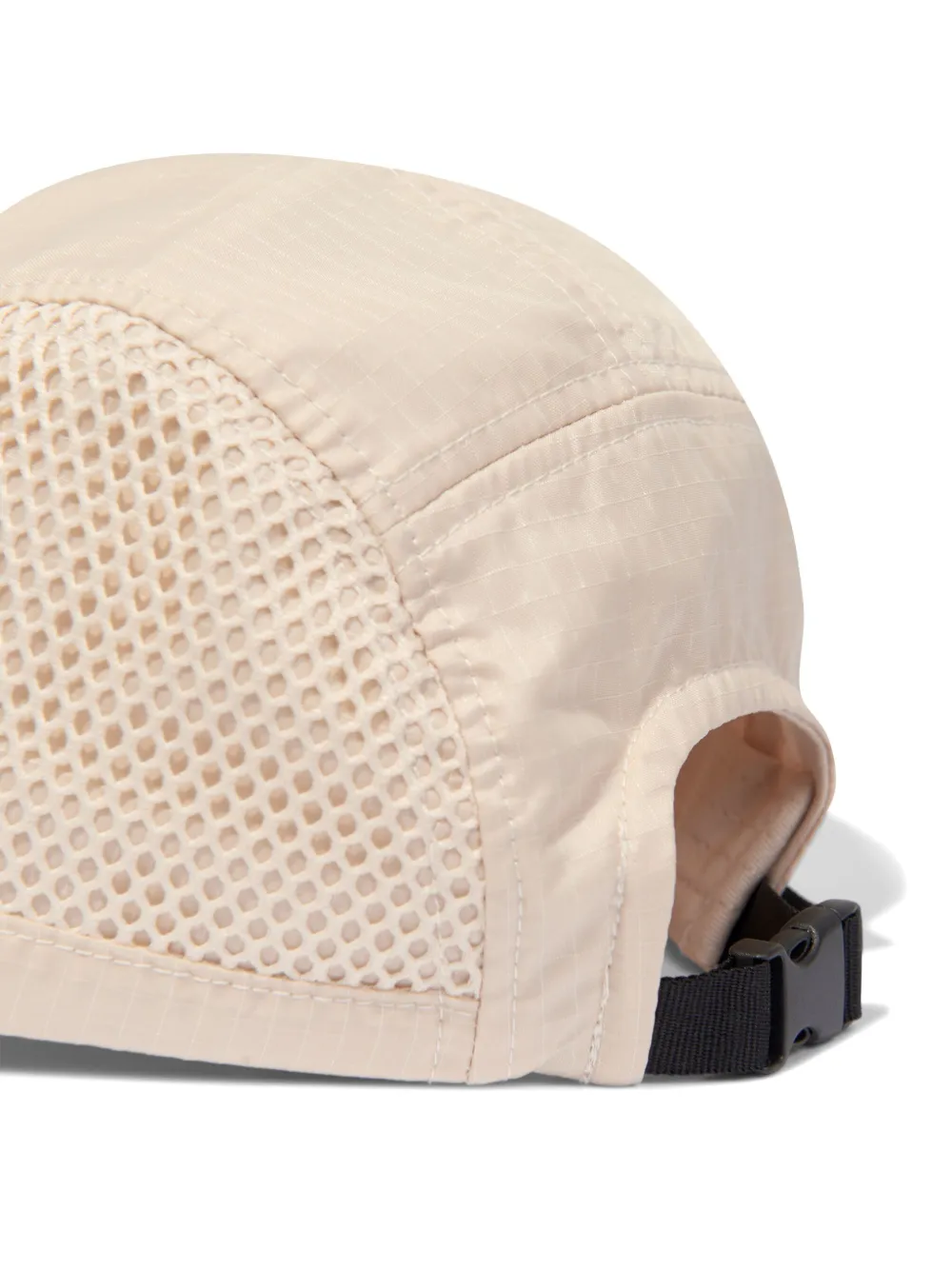 Emporio Armani Kids Pet met geborduurd logo en mesh vlakken Beige