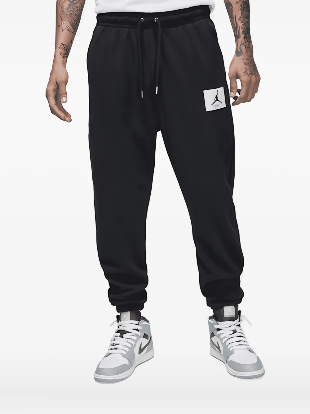 Jordan Flight Logo Fleece Joggers In Blue