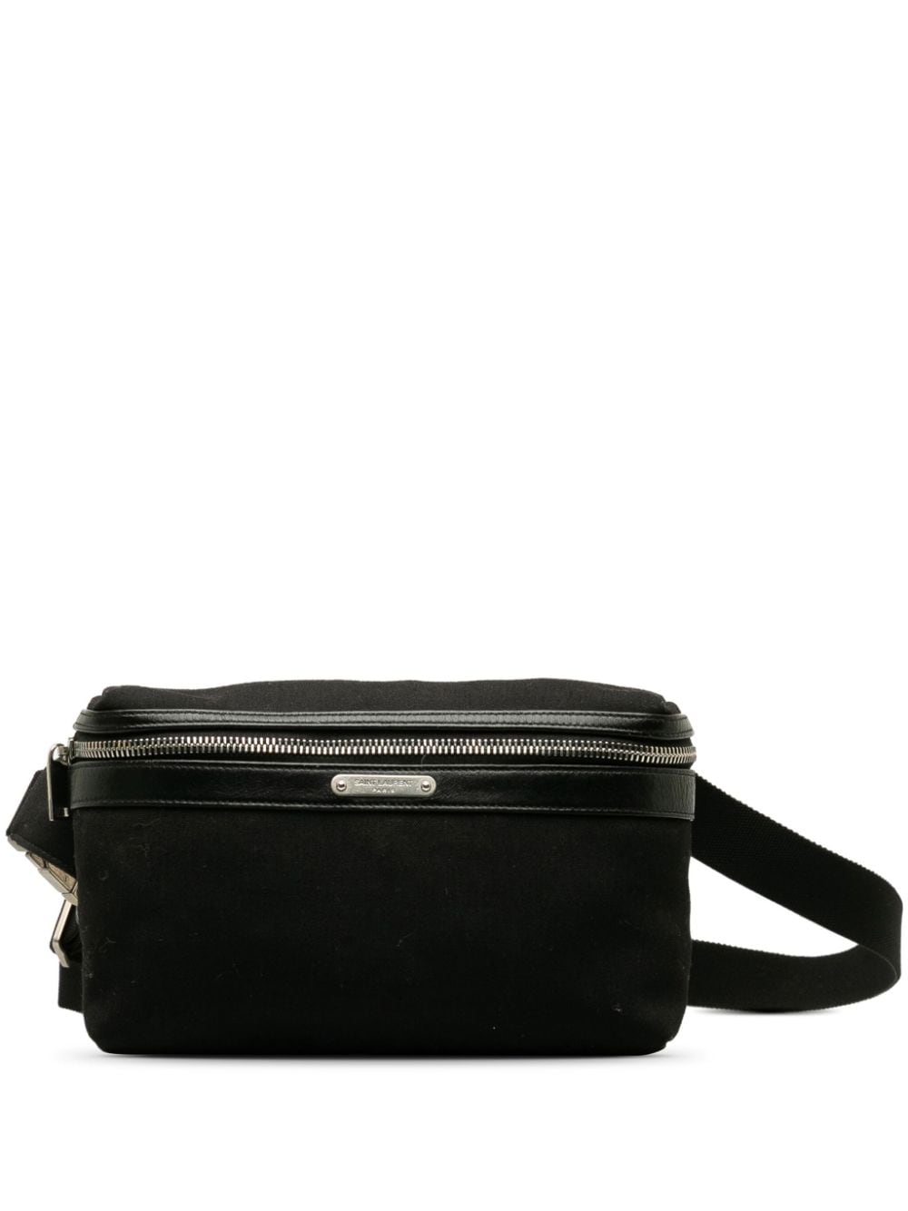 Pre-owned Saint Laurent 2010-2017 City Belt Bag In Black