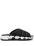 Nike Air More Uptempo ""Black/White/Red"" slides