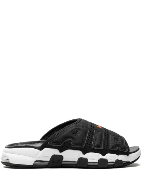 Nike Air More Uptempo "Black/White/Red" slides 