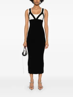 美品 GAULTIER ゴルチエ FEMME 伊製 ベルベットドレス ワンピース レディース