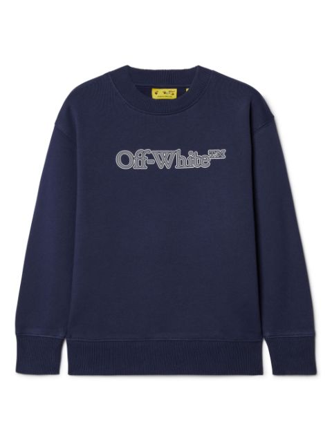 Off-White Kids Big Bookish sweatshirt med logotryk