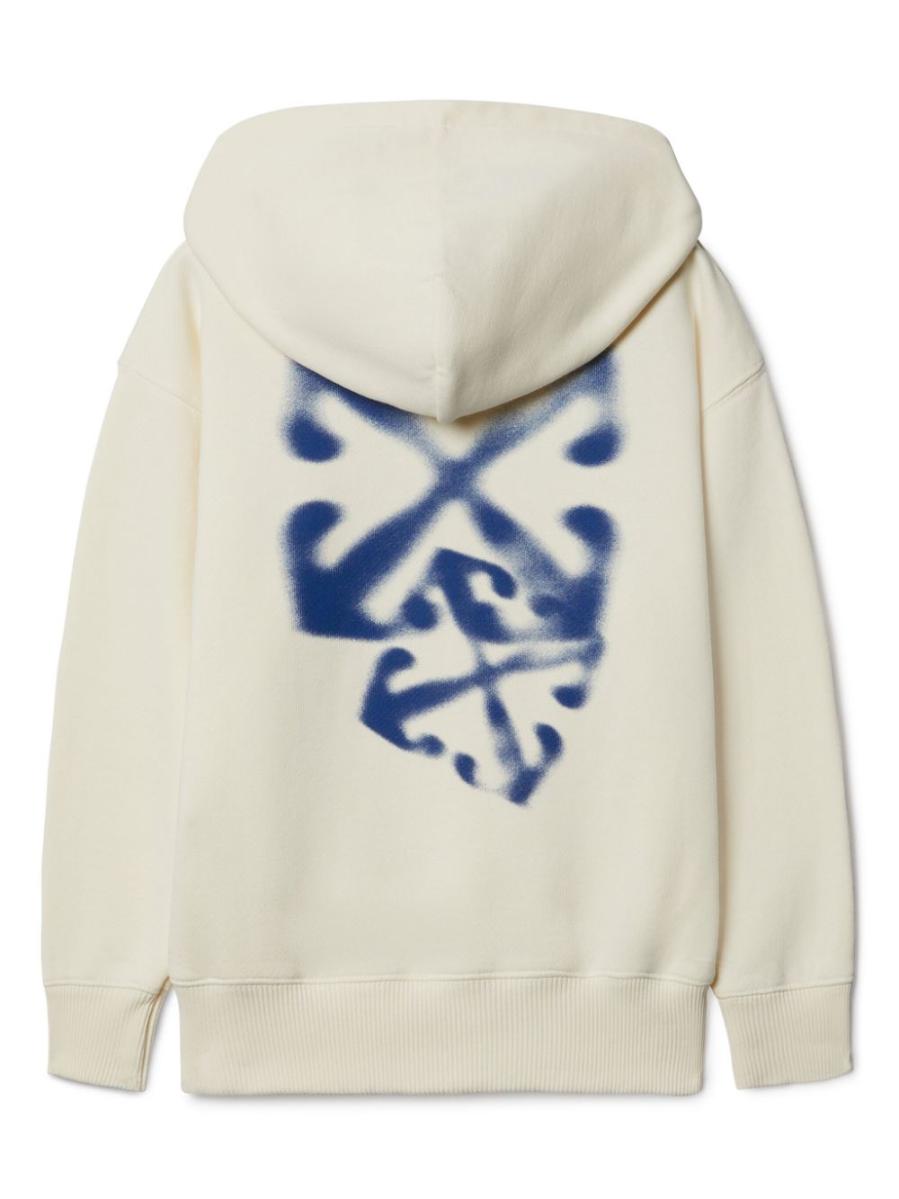 Off-White Kids Arrow Faded cotton hoodie