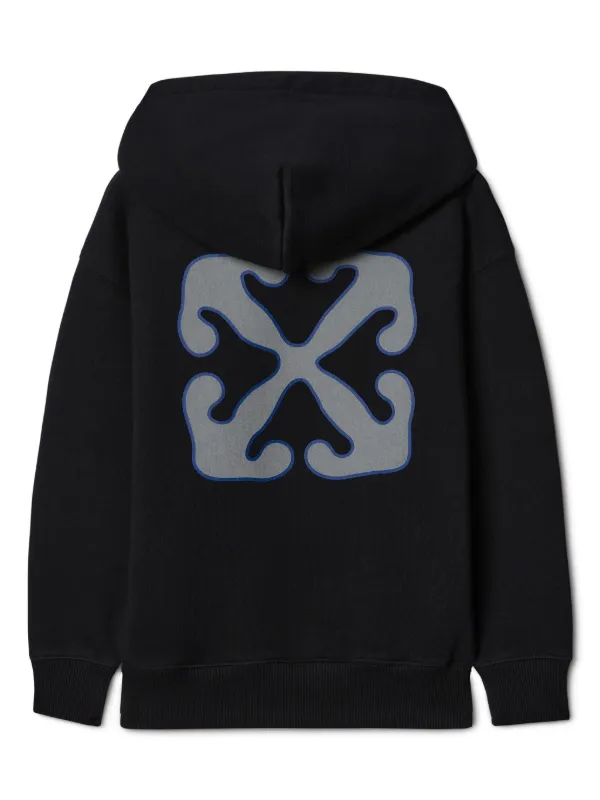Off-White Kids Arrow Chunky パーカー | ブラック | FARFETCH JP