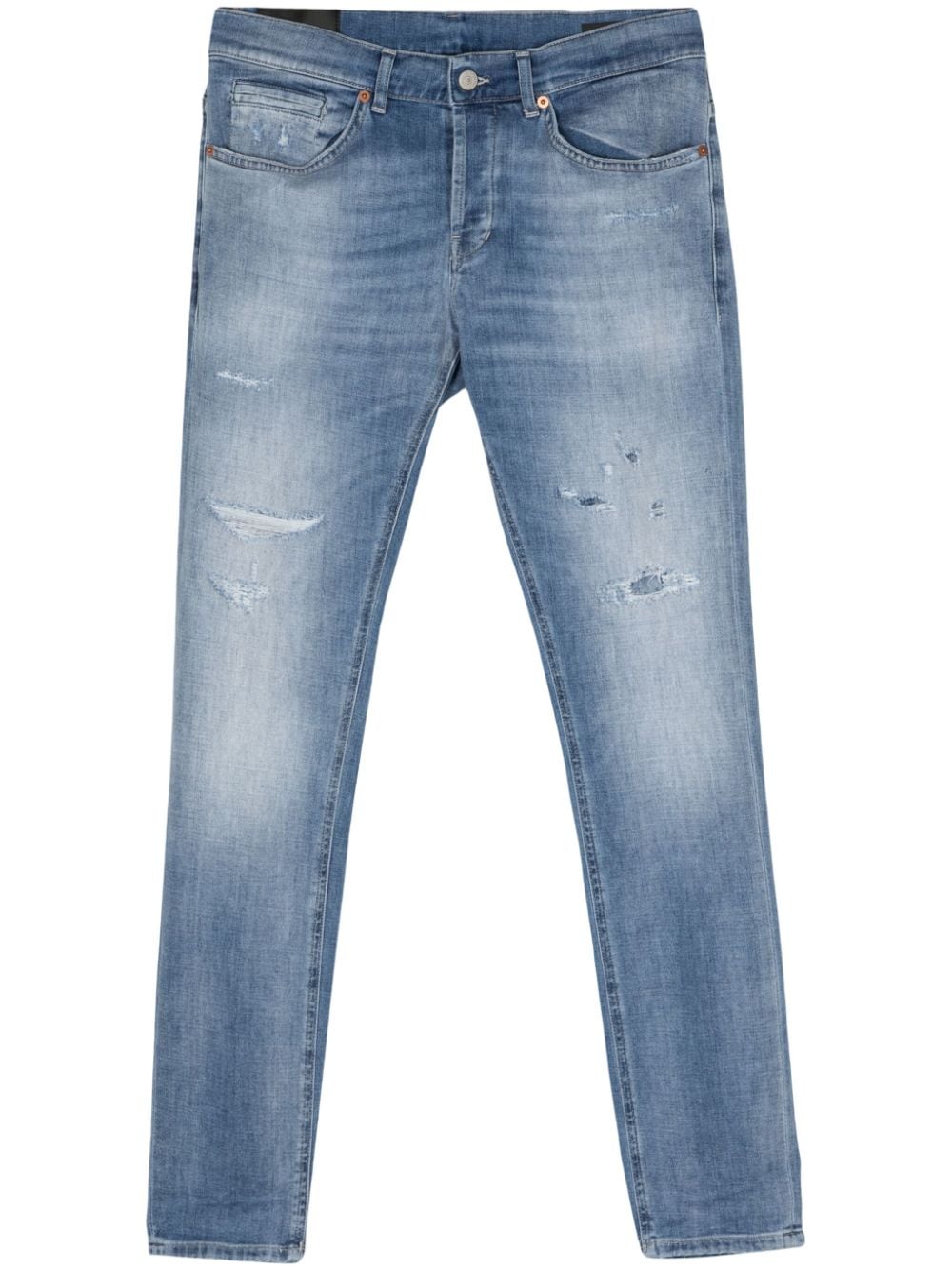 DONDUP George mid-rise skinny jeans Blauw