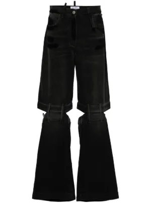 THE ATTICO 250WSH00789010 関税送料込 The Attico Cargo Denim Jeans White Size 24 | eBay