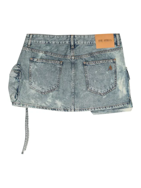 ミニスカート THE ATTICO The Attico Fay ミニスカート | ブルー | FARFETCH JP