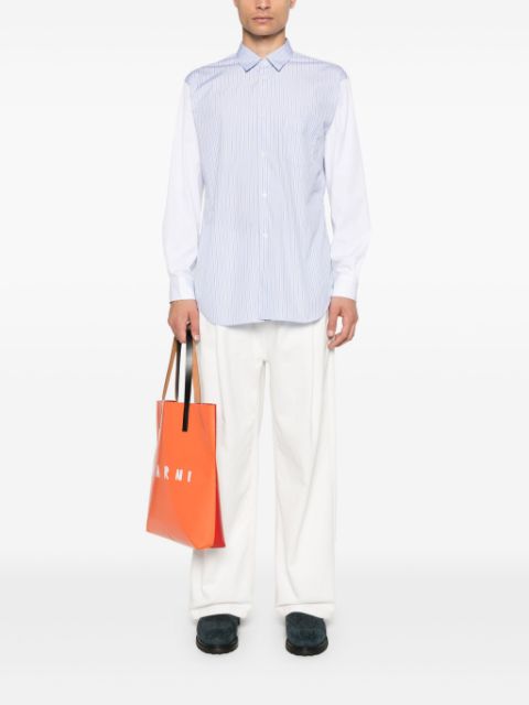 Comme Des Garcons Shirt halo-stripe shirt Men