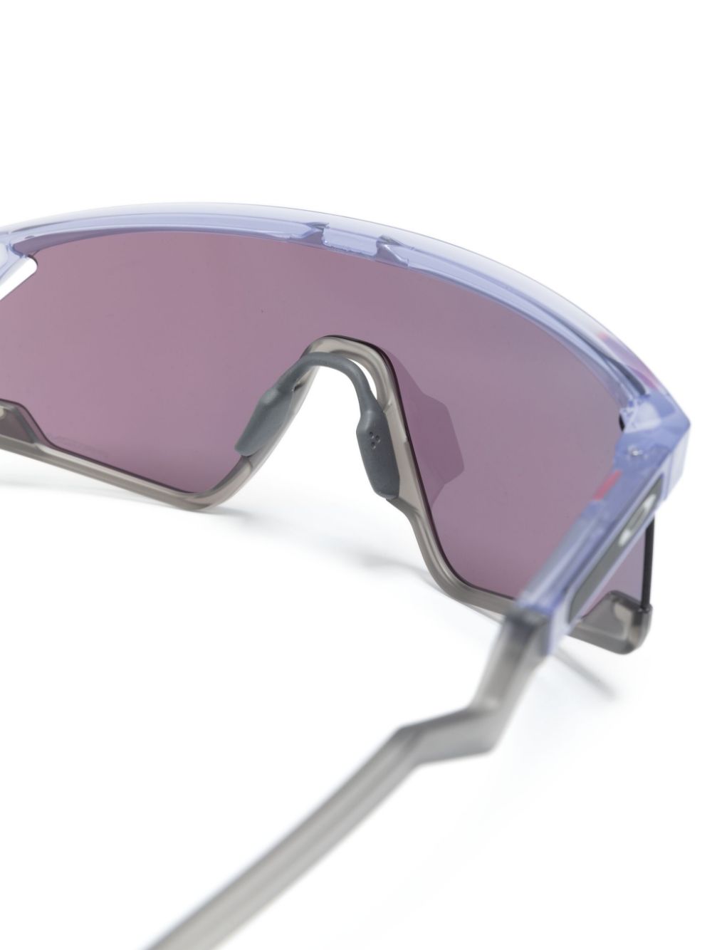 Oakley BXTR shield-frame sunglasses Blauw