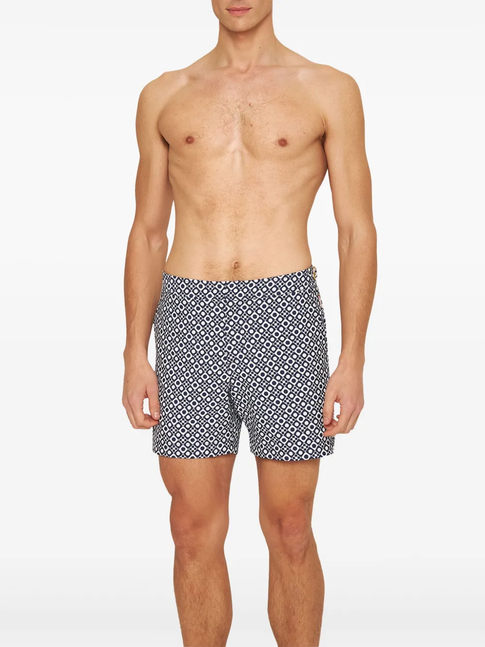 Orlebar Brown Bulldog Domi Swim Shorts In Blue