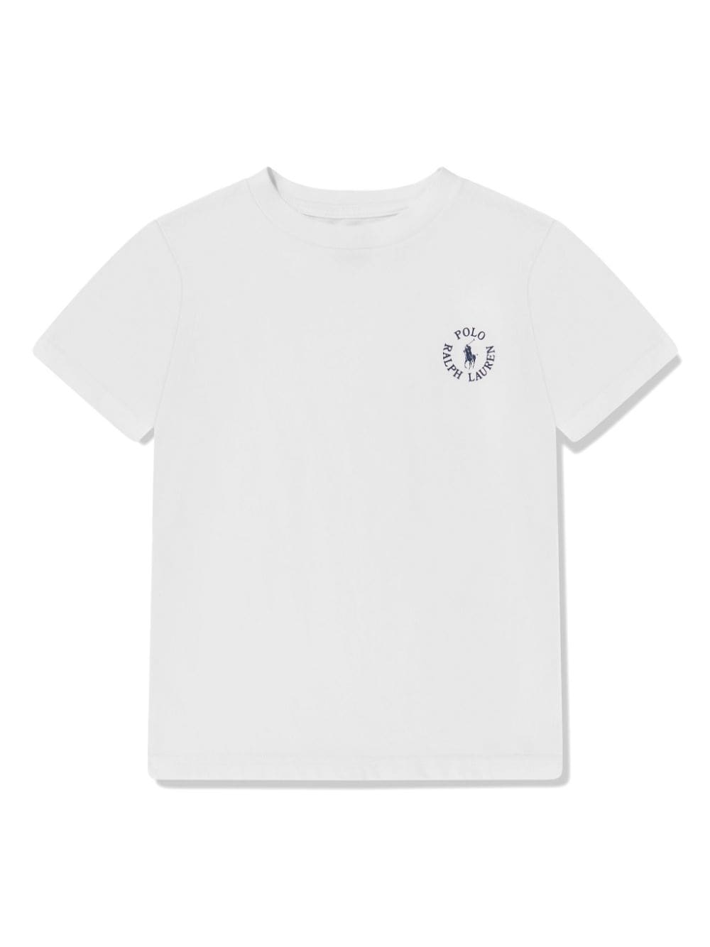 Ralph Lauren Polo Pony Cotton T-shirt In Weiss