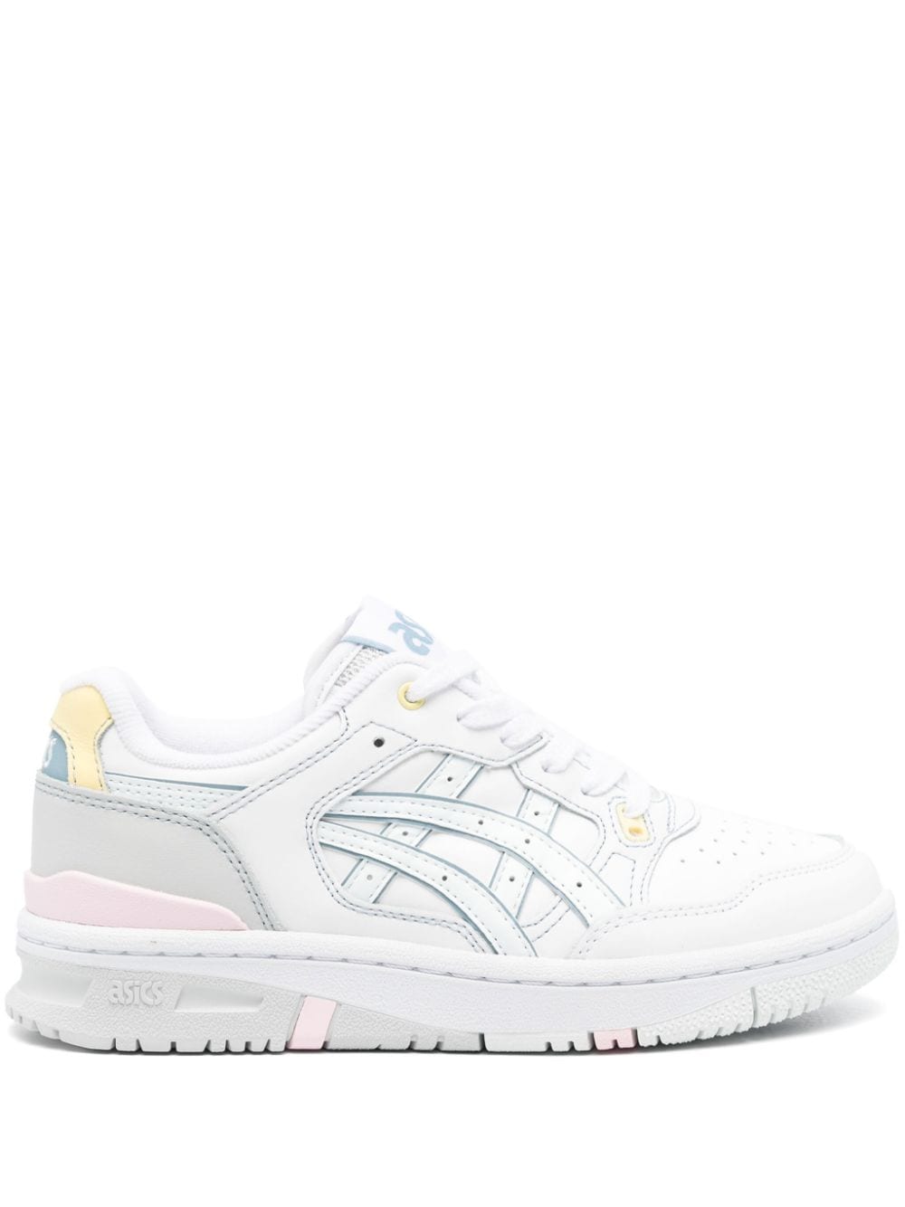 Asics Ex89 Leather Trainers In White