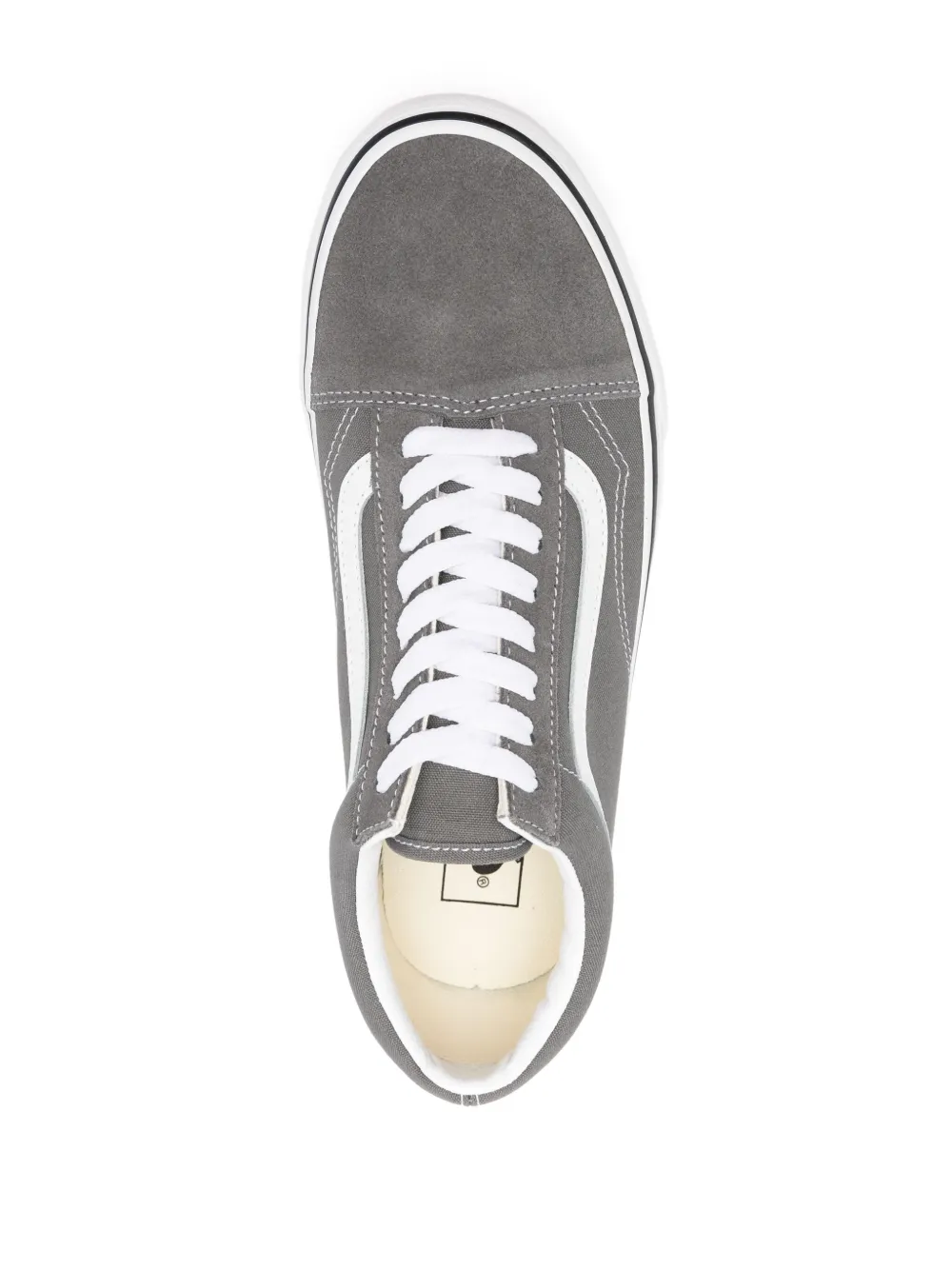 Shop Vans Old Skool Panelled-design Sneakers In Grey