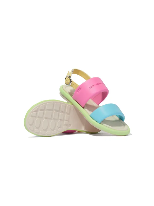 新品☆ARMANI BABY☆キッズ サンダル☆14,5☆24サイズ☆ピンク色 新品☆ARMANI BABY☆キッズ サンダル☆14,5☆24サイズ☆ピンク色