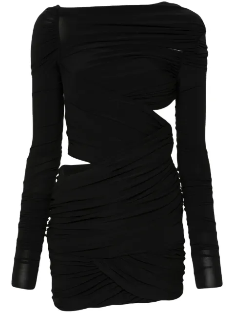The Attico wrap mini dress Women