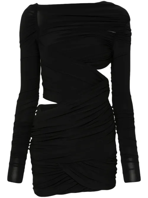 Robe portefeuille courte - The Attico - Modalova