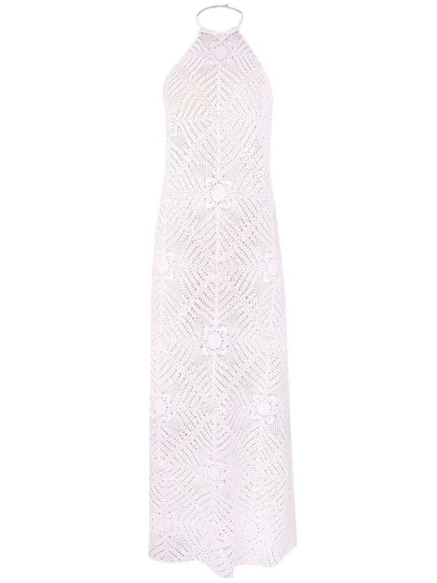 Costarellos Vestido midi Marani de crochê