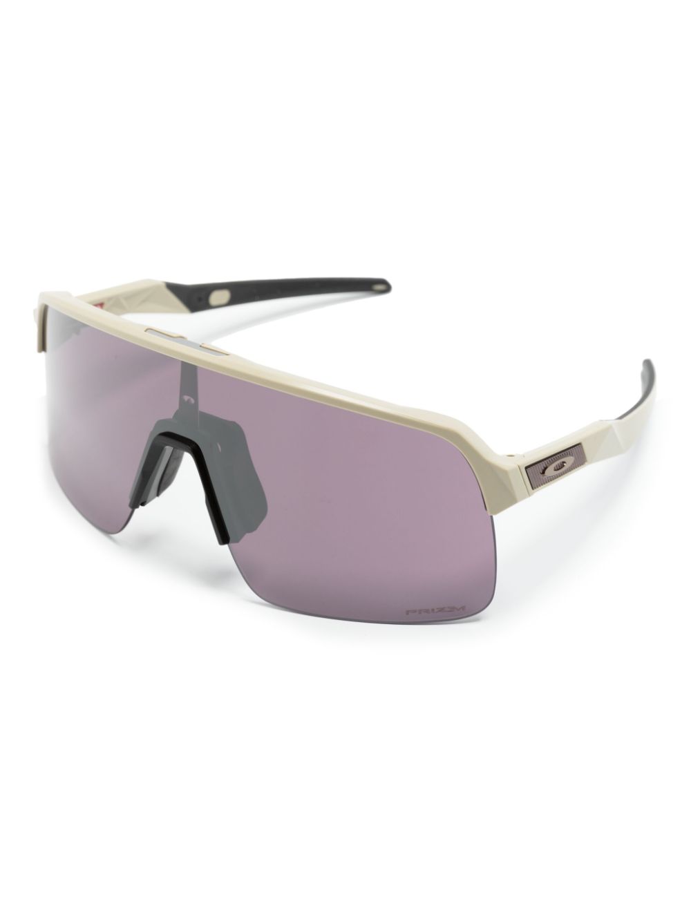 Oakley Sutro Lite shield-frame performance sunglasses Beige