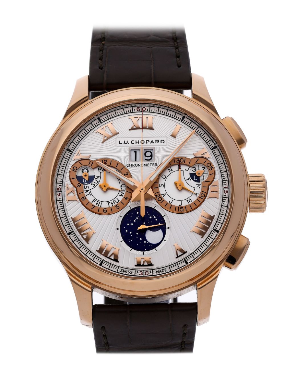 pre-owned L.U.C. Perpetual Chronograph Limited Edition 45mm