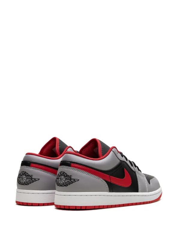 Jordan Air Jordan 1 Low Black Cement Grey Sneakers Black FARFETCH UK