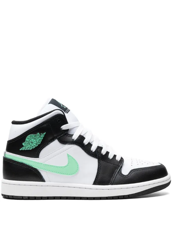 Green jordan 1 mid online