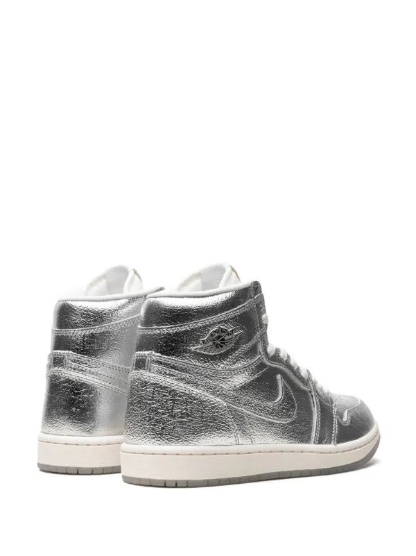 Jordan Air Jordan 1 High OG Metallic Silver Sneakers Silver FARFETCH ZA