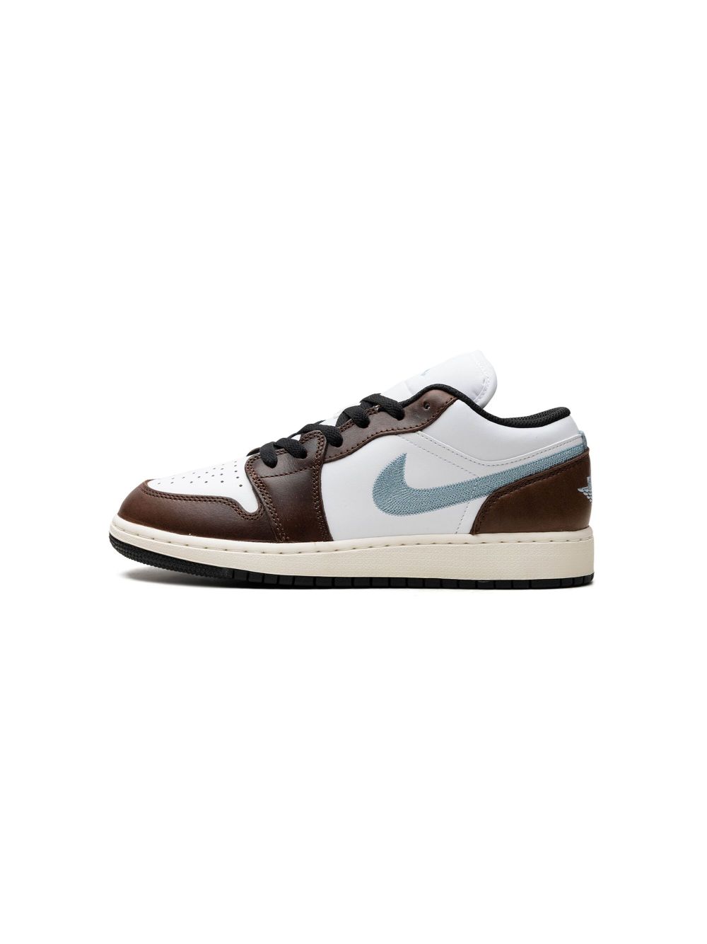 Jordan Kids Air Jordan 1 Low SE "Brown White Blue" sneakers Bruin