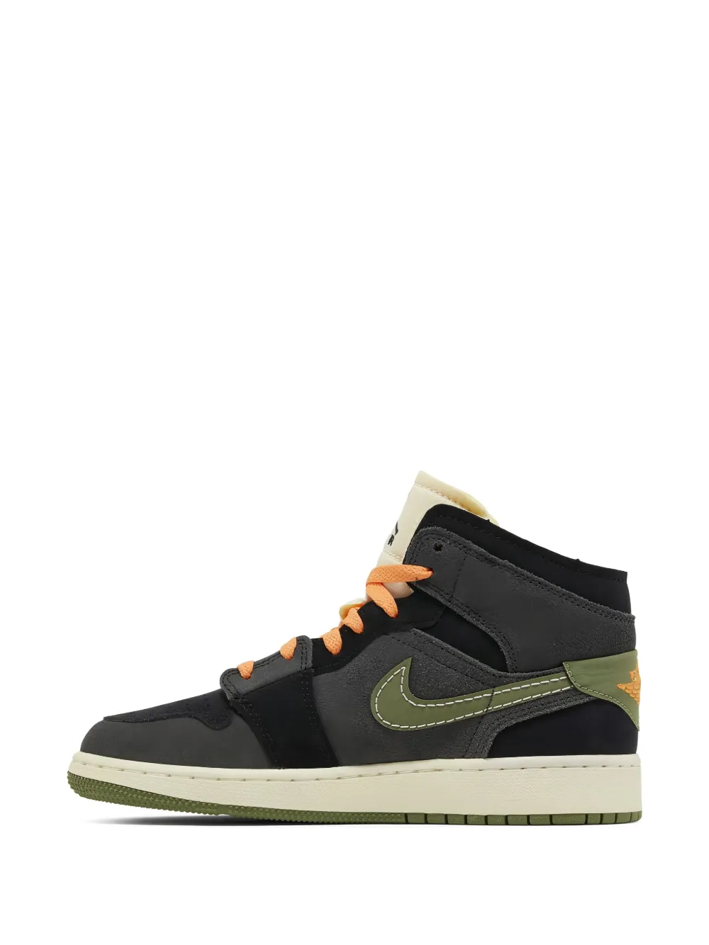 Jordan Air 1 Mid SE "Craft Anthracite Light Olive" sneakers Black