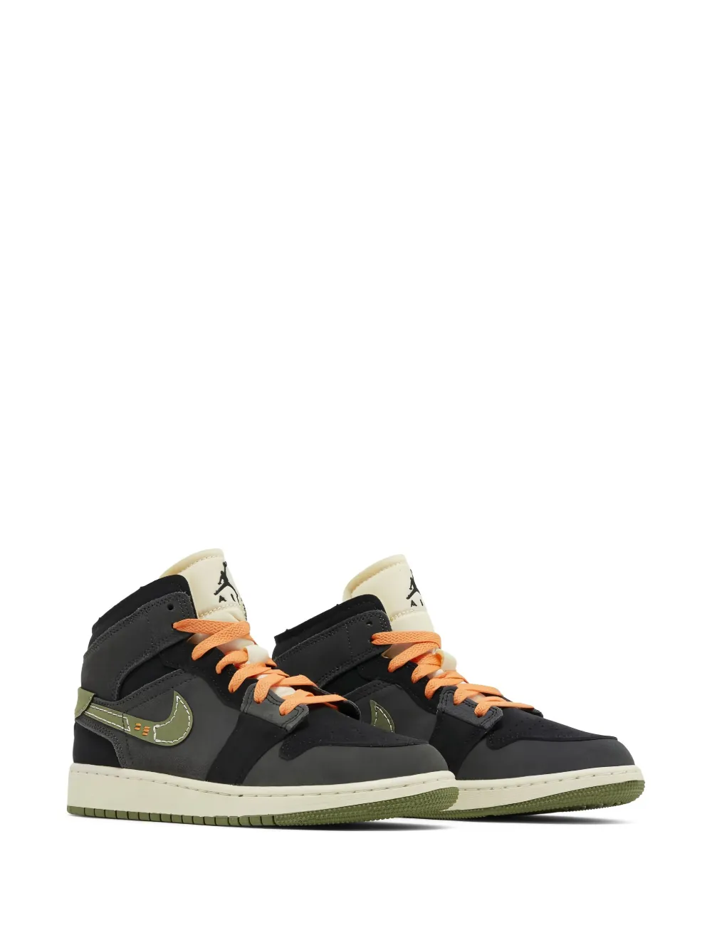Jordan Air 1 Mid SE "Craft Anthracite Light Olive" sneakers Black