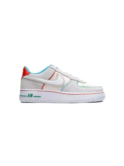 Nike Kids Air Force 1 Low LV8 "Holiday Cookies" sneakers