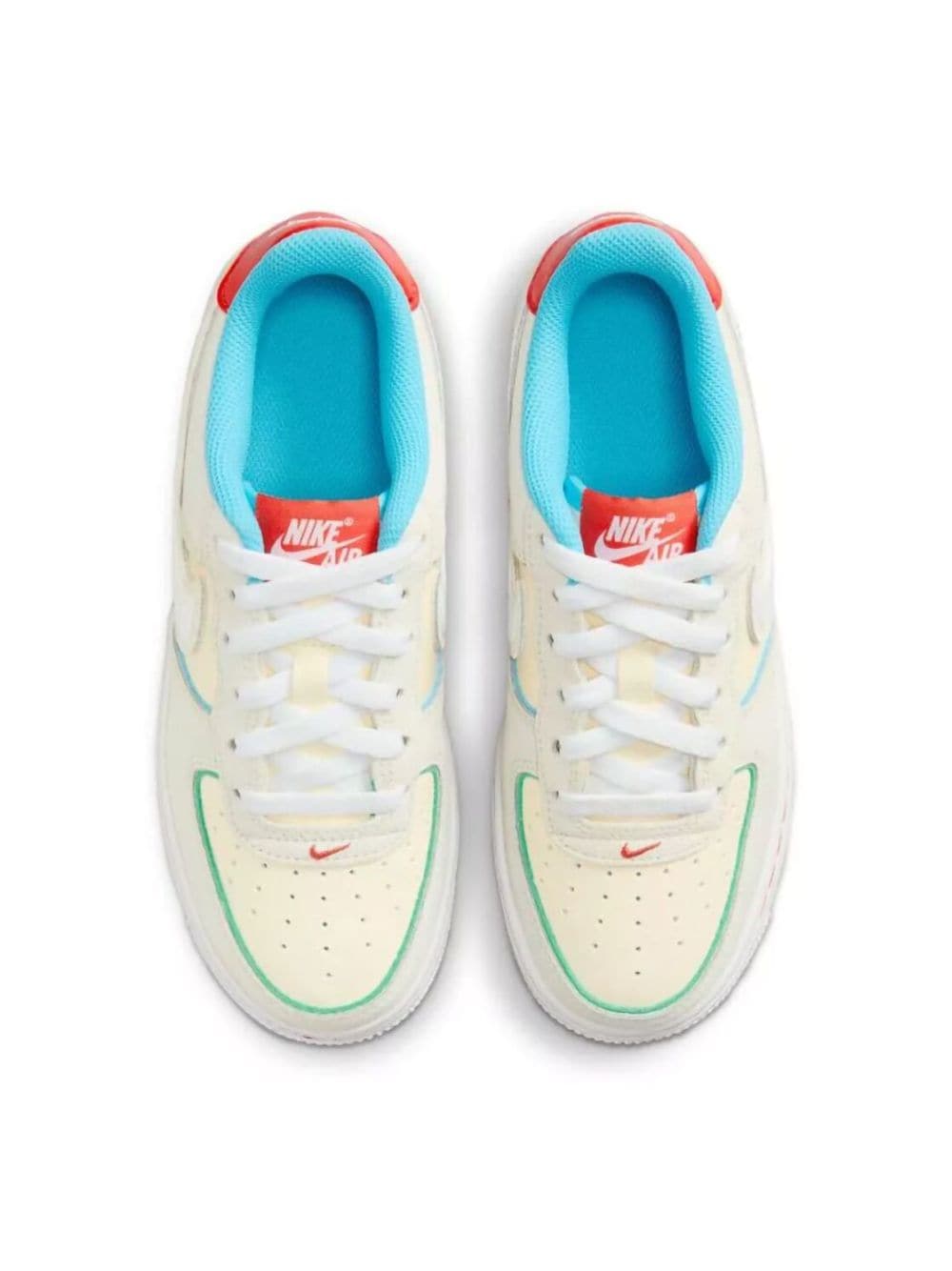 Nike Kids Air Force 1 Low LV8 "Holiday Cookies" sneakers Beige