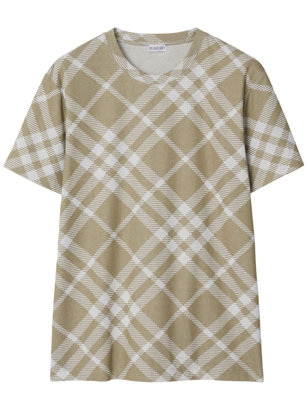 Burberry Nova Check short-sleeve T-shirt - Neutrals