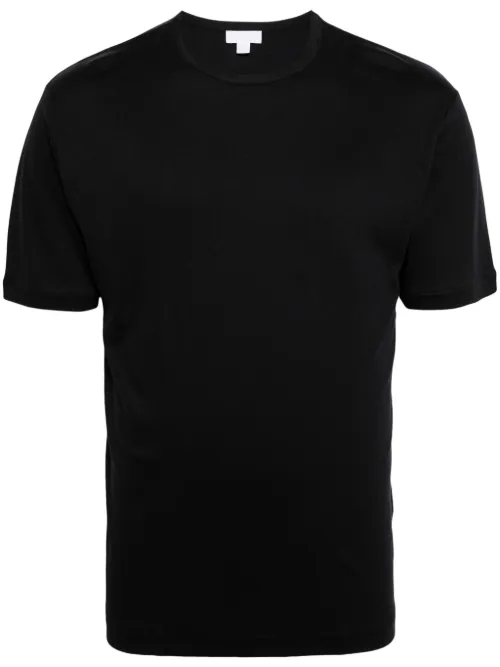 T-shirt en coton à col rond - Sunspel - Modalova