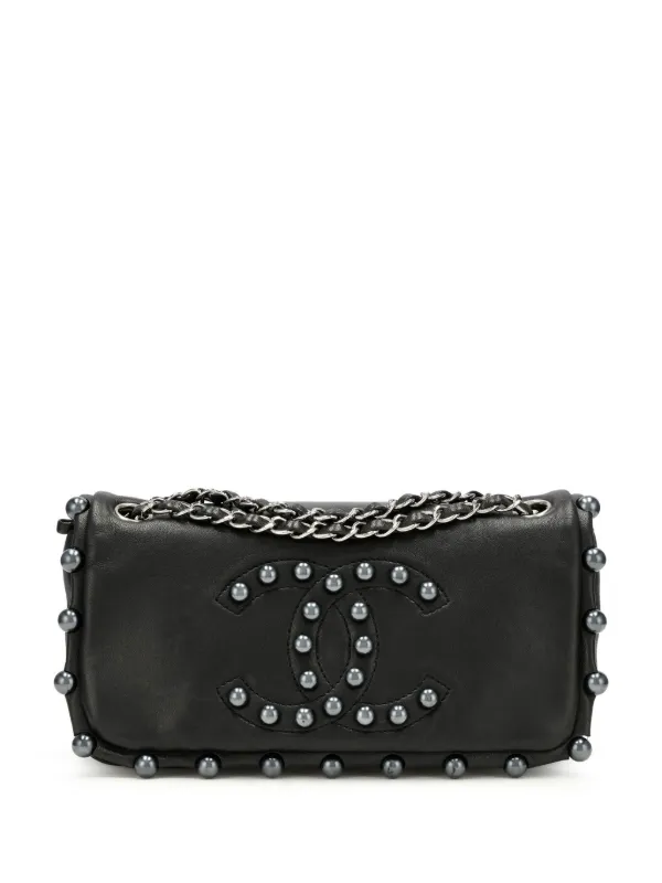 CHANEL Pre-Owned 2008 CC Obsession Shoulder Bag | Black | FARFETCH
