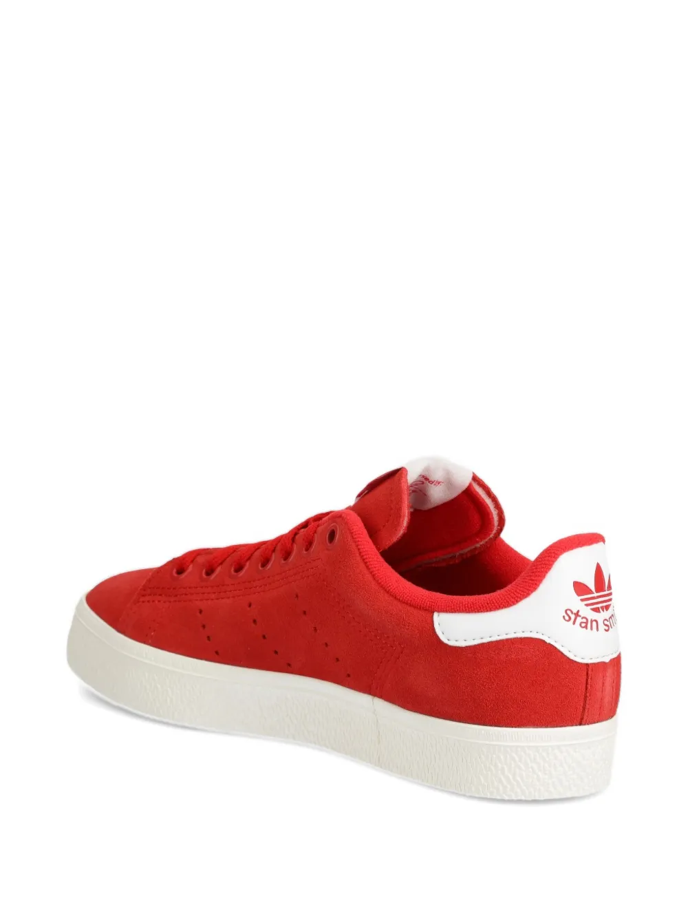 Adidas Originals Stan Smith Leather Sneakers In Red