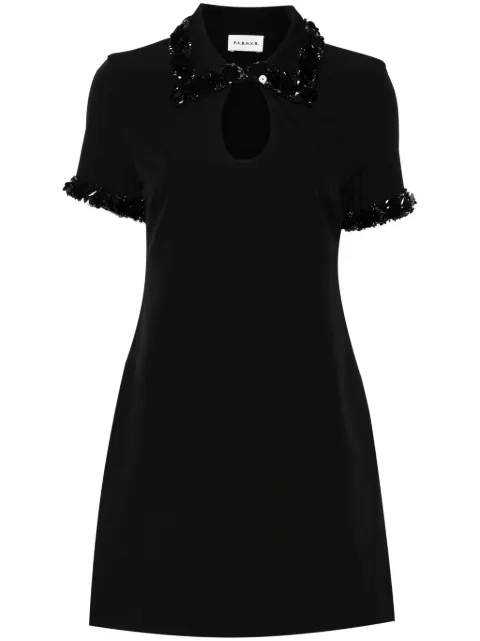 P.A.R.O.S.H. vestido corto bordado