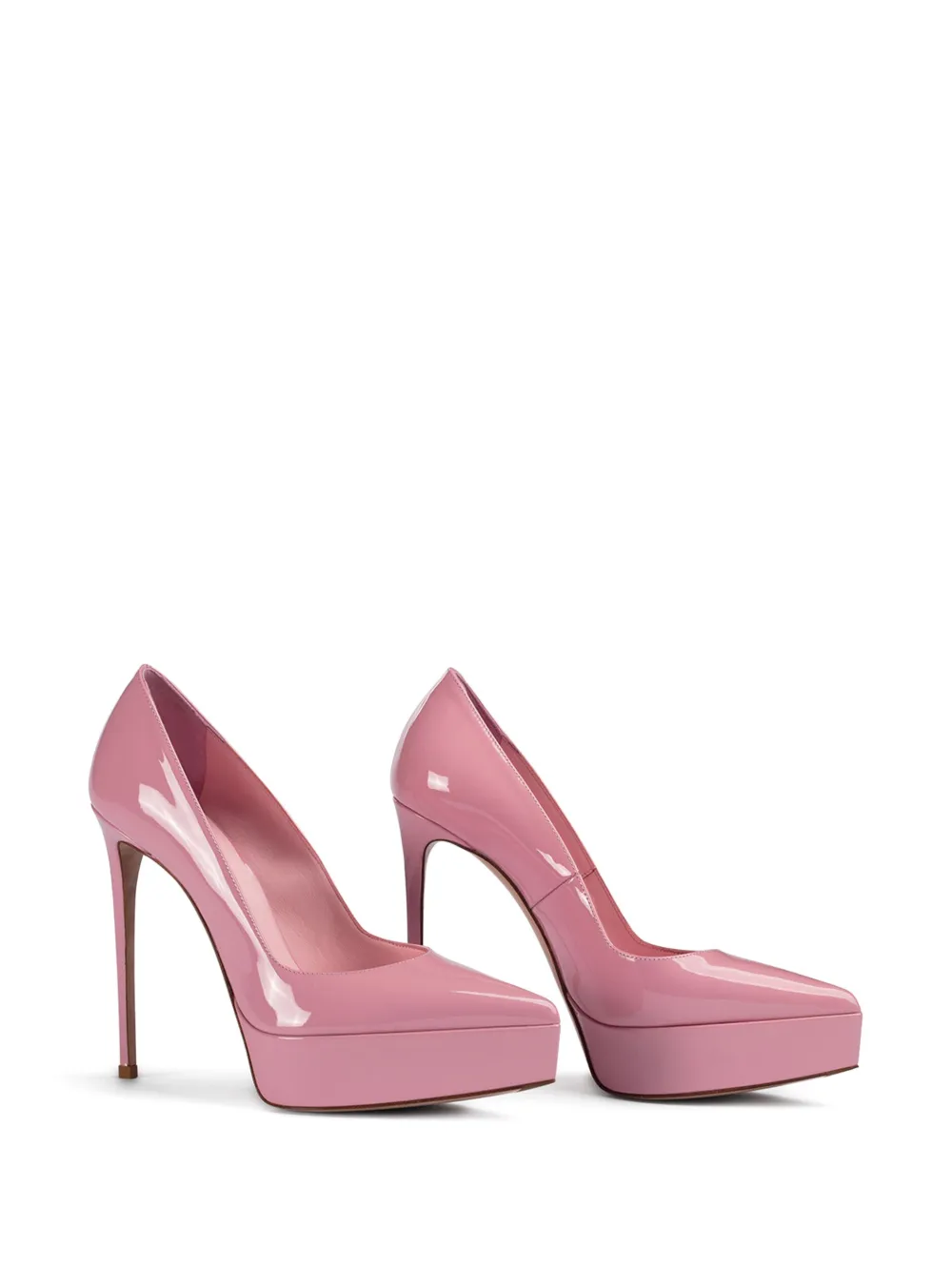 Le Silla Uma 130mm leather pumps Pink