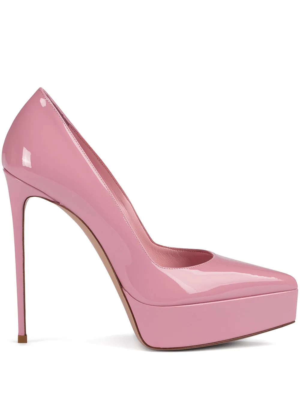 Le Silla Uma 130mm leather pumps Pink