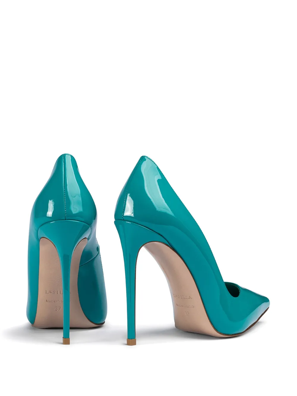 Le Silla Eva leather pumps Blue