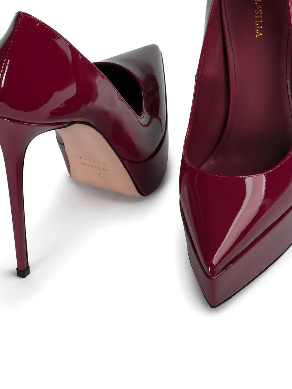 Le Silla Uma 140mm pumps Red