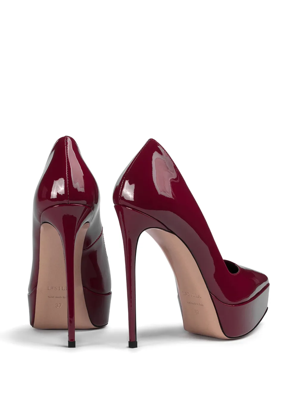 Le Silla Uma 140mm pumps Red