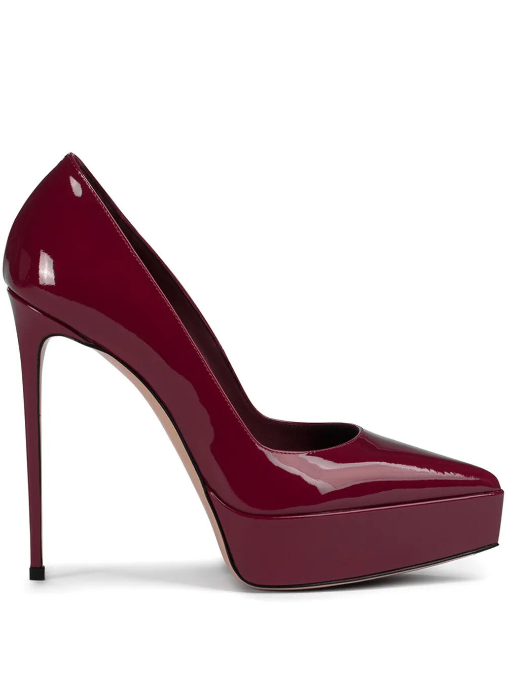 Le Silla 140 mm Uma pumps Rood